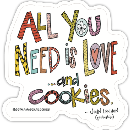 Mama Bear Sticker All You Need is Love