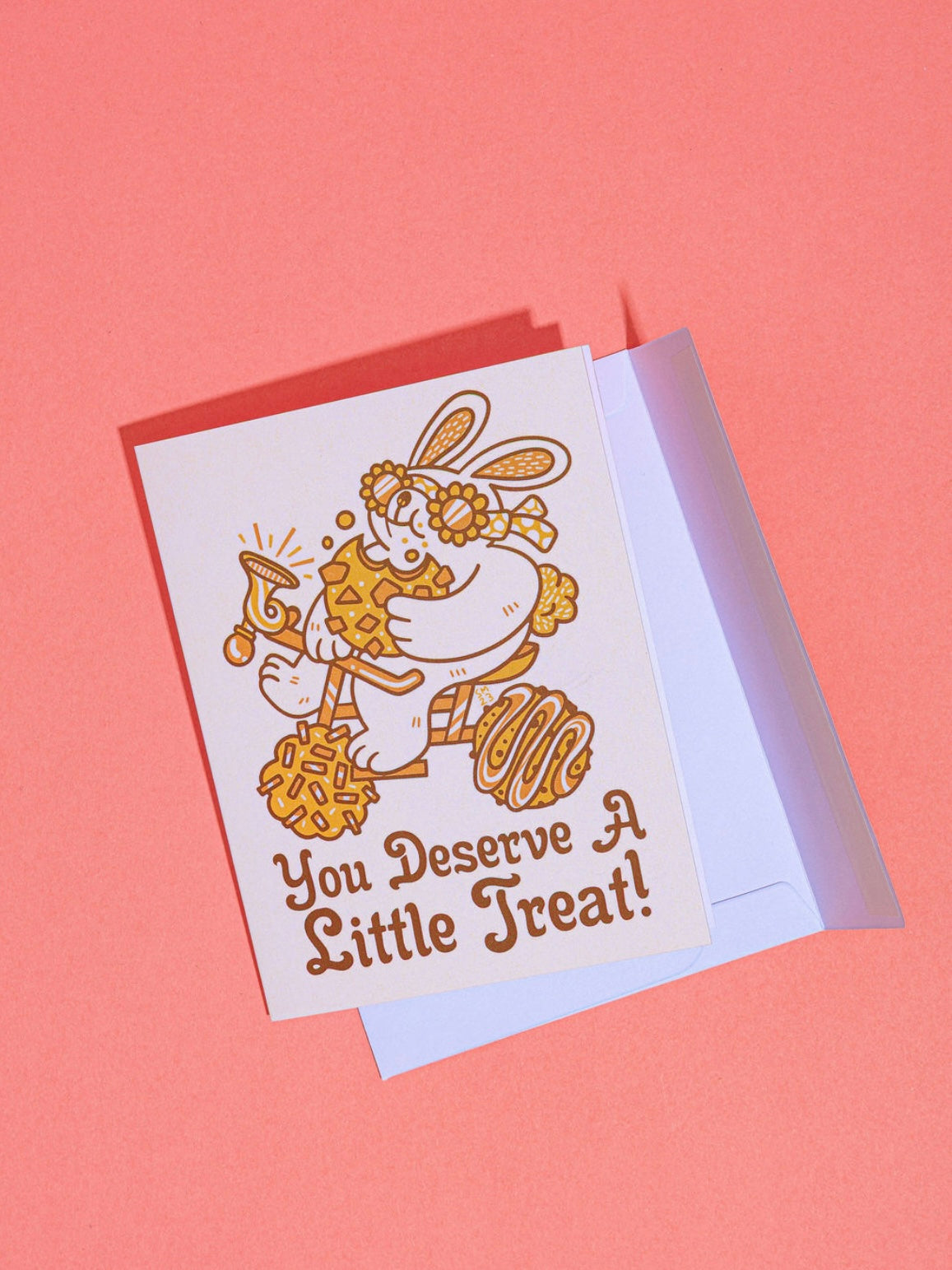 Card - You Deserve a Little Treat